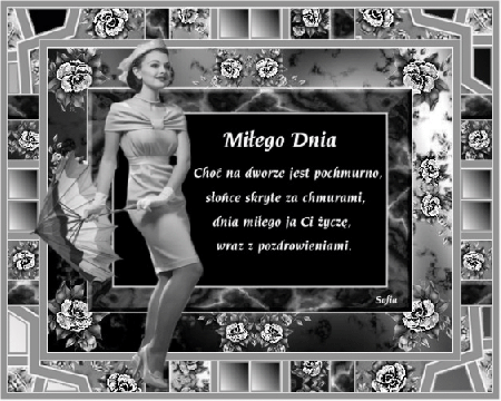 Miłego dnia w pochmurny dzień